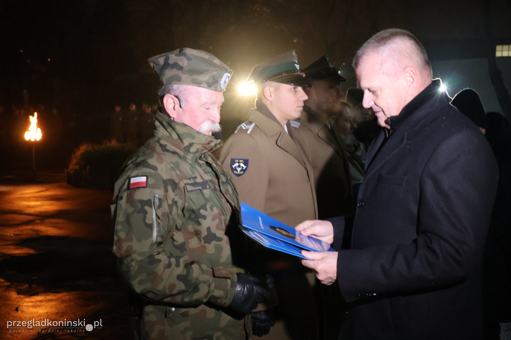 Ślubowanie uczniów klas wojskowych w „Koperniku”