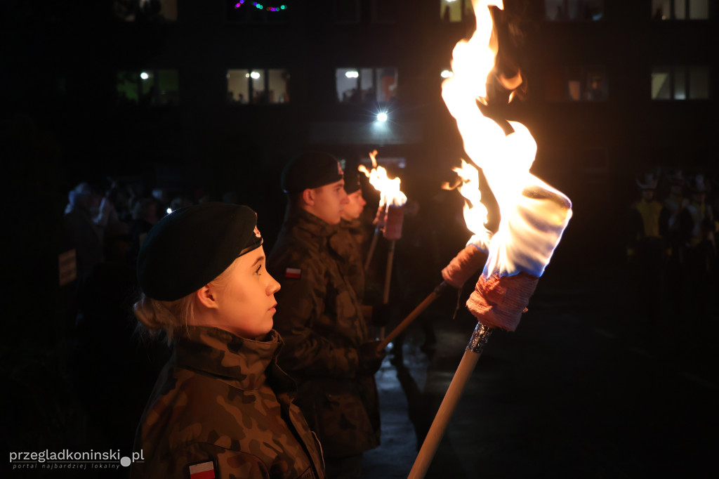 Ślubowanie uczniów klas wojskowych w „Koperniku”