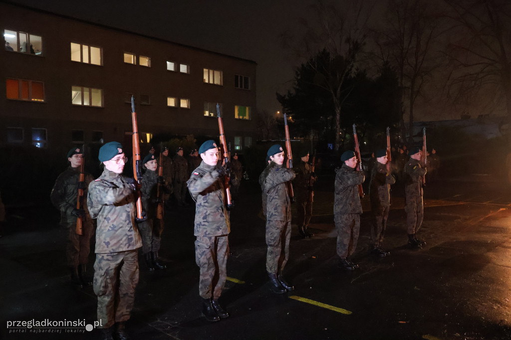 Ślubowanie uczniów klas wojskowych w „Koperniku”