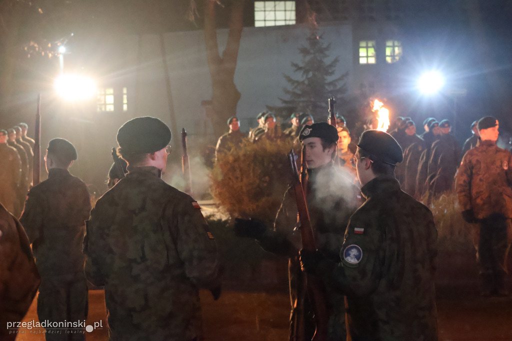 Ślubowanie uczniów klas wojskowych w „Koperniku”