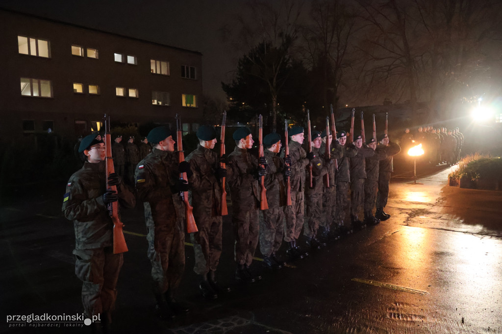 Ślubowanie uczniów klas wojskowych w „Koperniku”