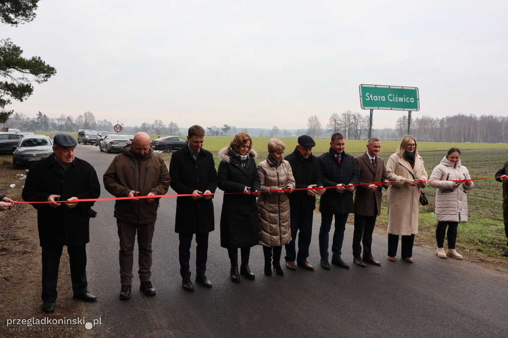 Otwarcie przebudowy dróg w gminie Grodziec