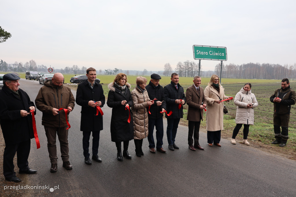 Otwarcie przebudowy dróg w gminie Grodziec