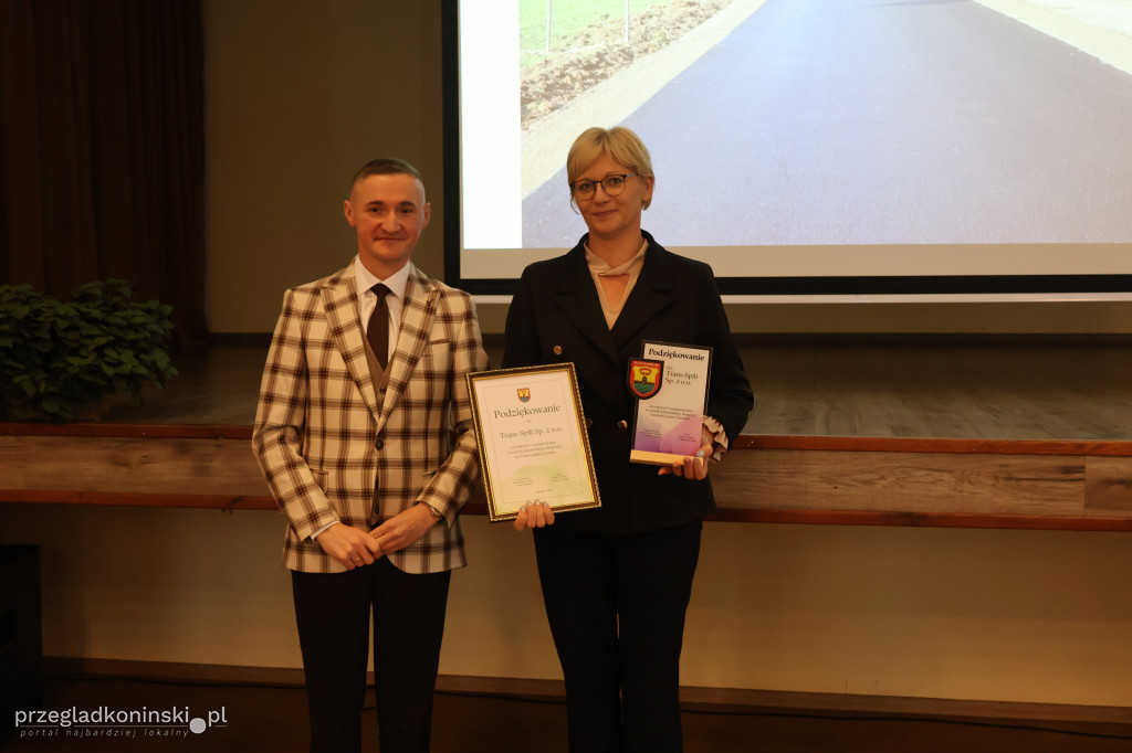 Otwarcie przebudowy dróg w gminie Grodziec