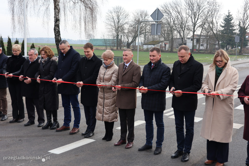 Otwarcie przebudowy dróg w gminie Grodziec