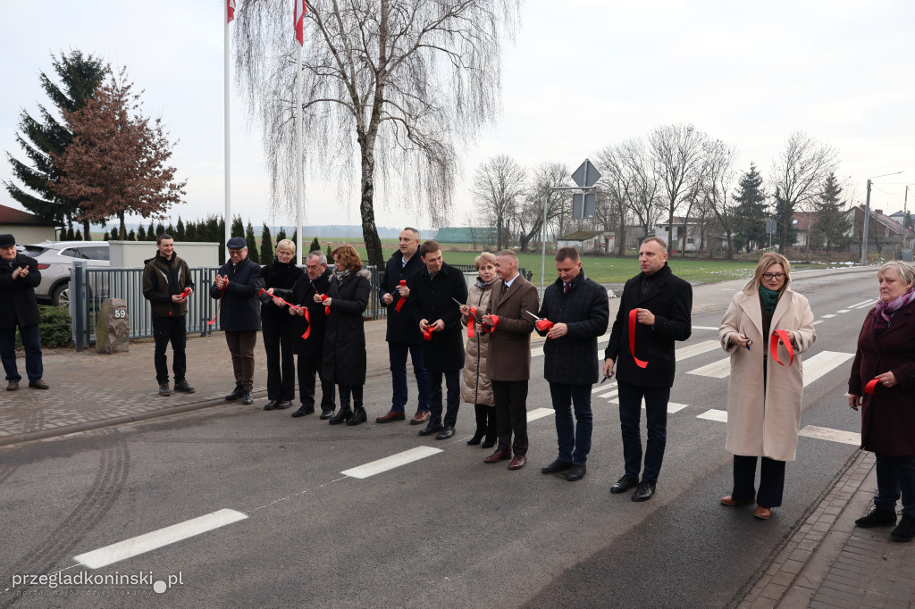 Otwarcie przebudowy dróg w gminie Grodziec