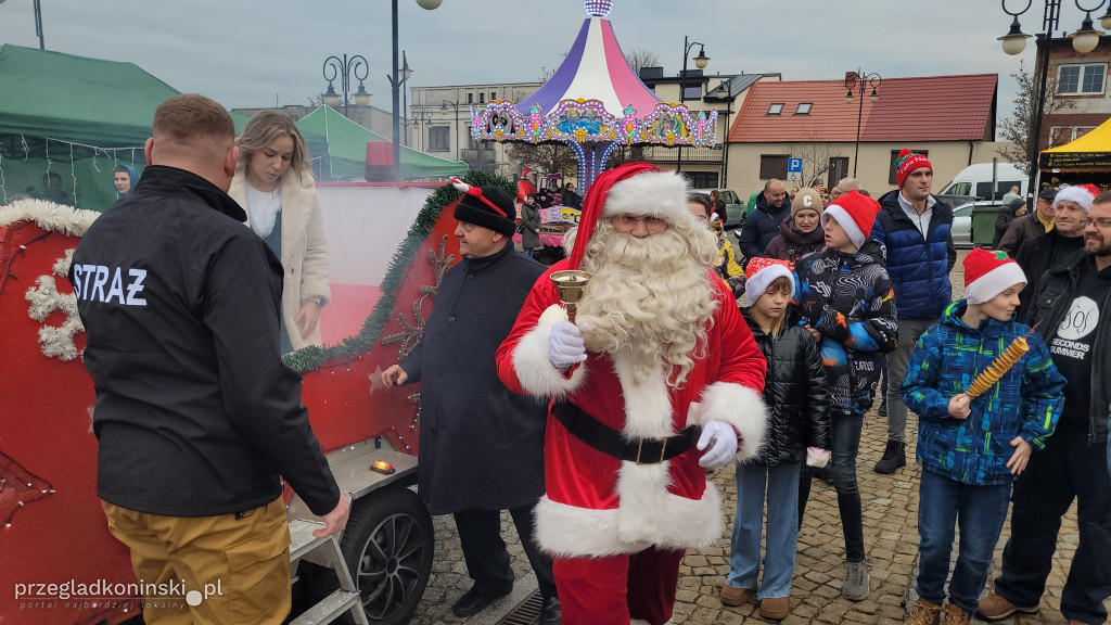 Świątecznie na rynku w Ślesinie