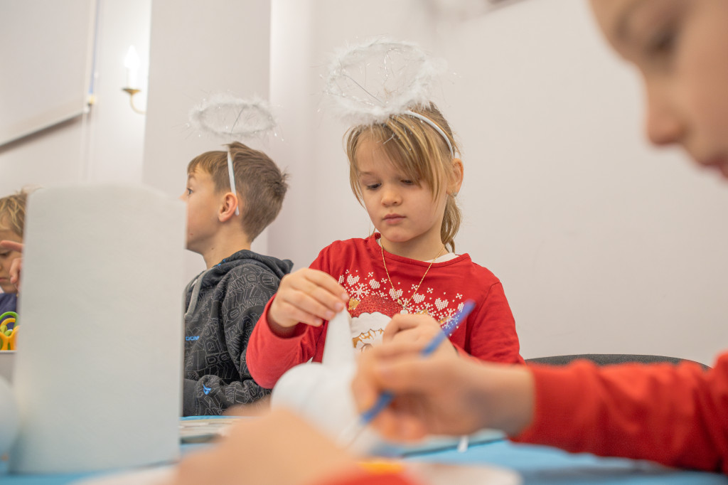 Świąteczne warsztaty dla dzieci w Licheniu