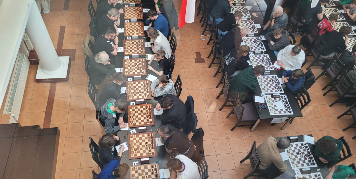 Turniej szachowy w ratuszu
