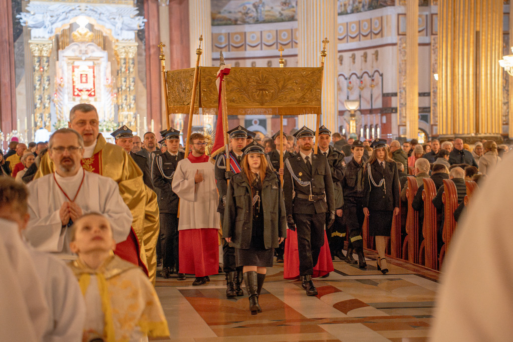 Liturgia Wigilii Paschalnej w Licheniu