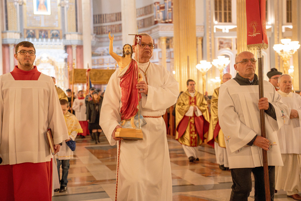 Liturgia Wigilii Paschalnej w Licheniu