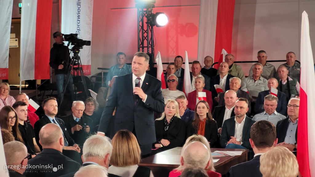 Przemysław Czarnek w Koninie