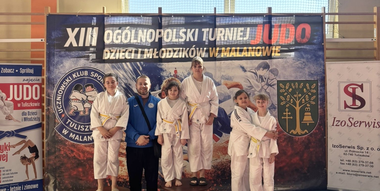 Świetny występ młodych judoków. Ogólnopolski turniej w Malanowie
