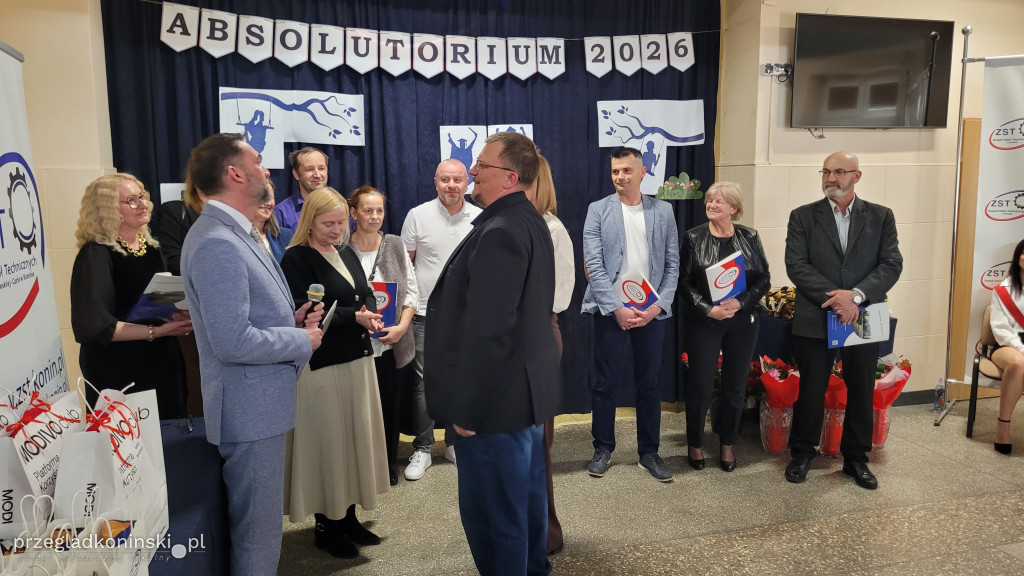 Absolutorium w Zespole Szkół Technicznych w Koninie