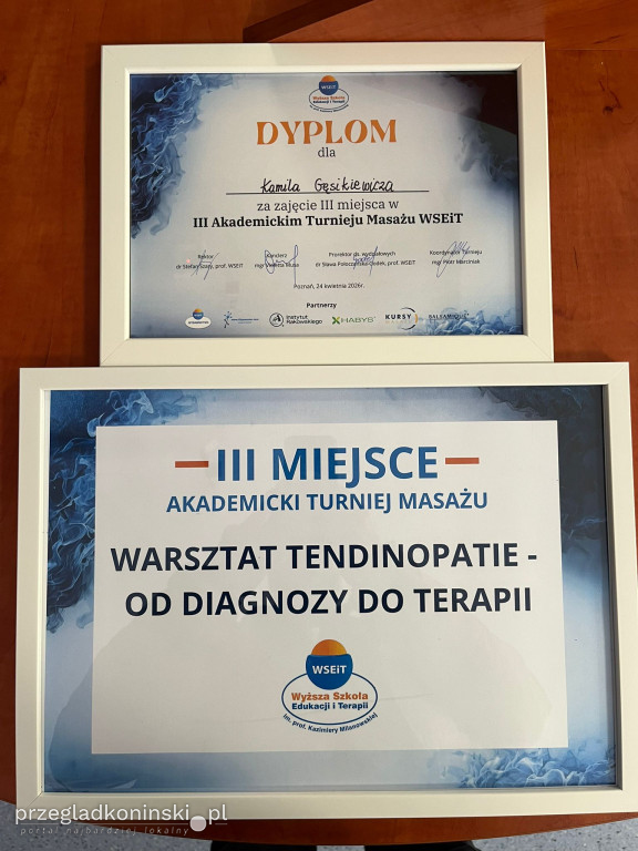 Akademicki Turniej Masażu WSEiT w Poznaniu