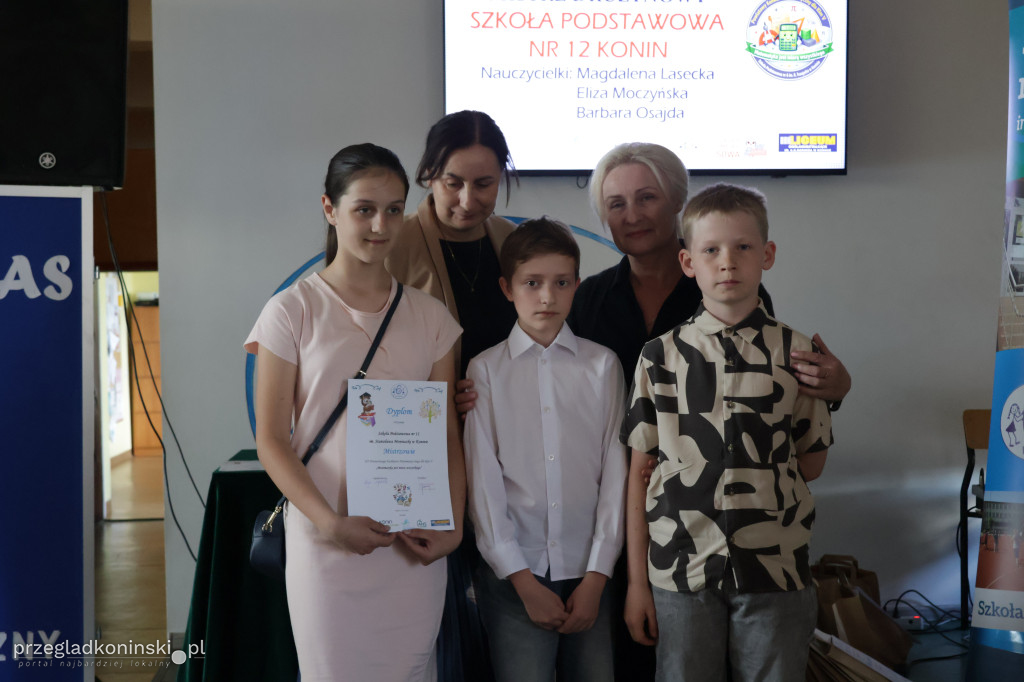 Podsumowanie trzech konkursów w SP6 w Koninie