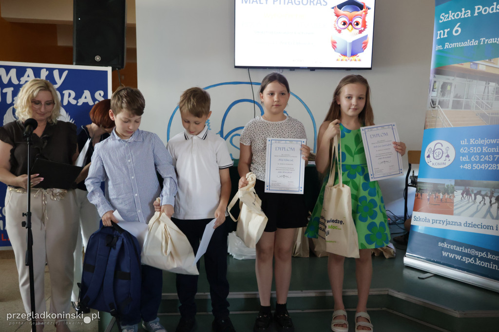 Podsumowanie trzech konkursów w SP6 w Koninie