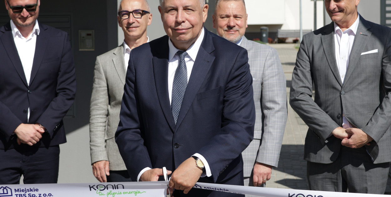 Uroczystość przekazania budynku mieszkalnego przy ulicy Onyksowej