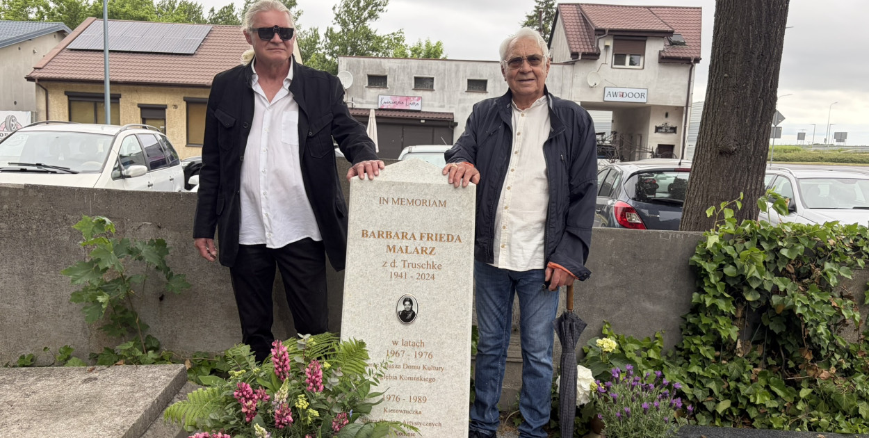 Odsłonięcie tablicy poświęconej Barbarze Friedzie Malarz