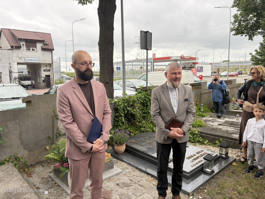 Odsłonięcie tablicy poświęconej Barbarze Friedzie Malarz