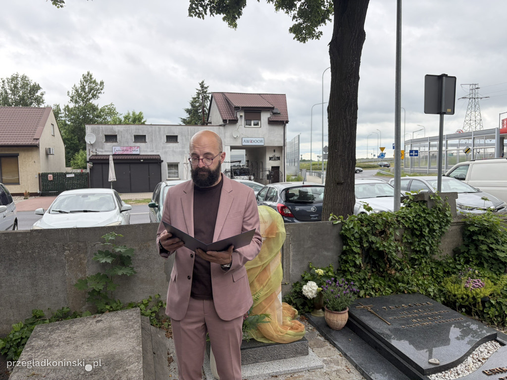 Odsłonięcie tablicy poświęconej Barbarze Friedzie Malarz