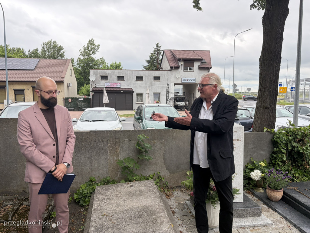 Odsłonięcie tablicy poświęconej Barbarze Friedzie Malarz