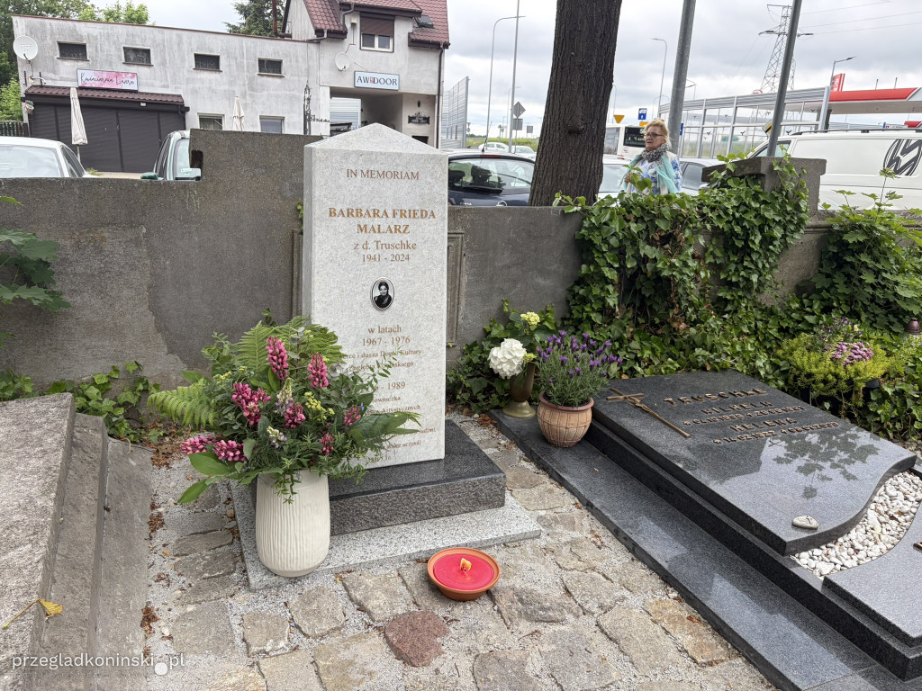Odsłonięcie tablicy poświęconej Barbarze Friedzie Malarz