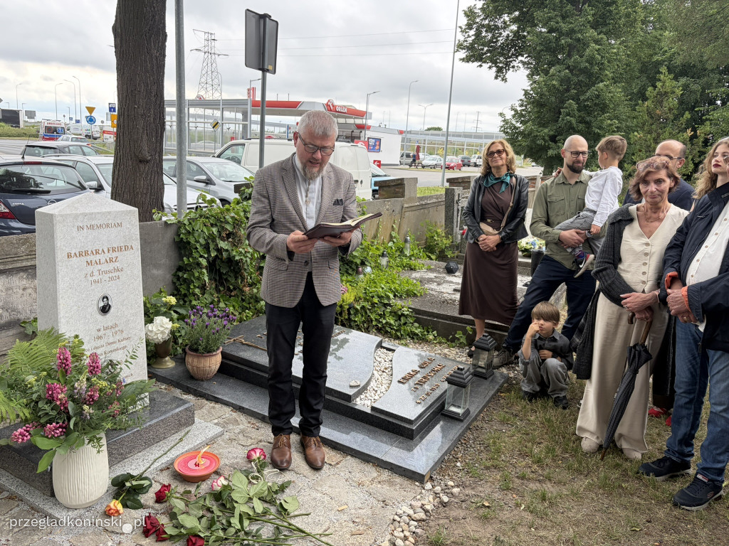 Odsłonięcie tablicy poświęconej Barbarze Friedzie Malarz