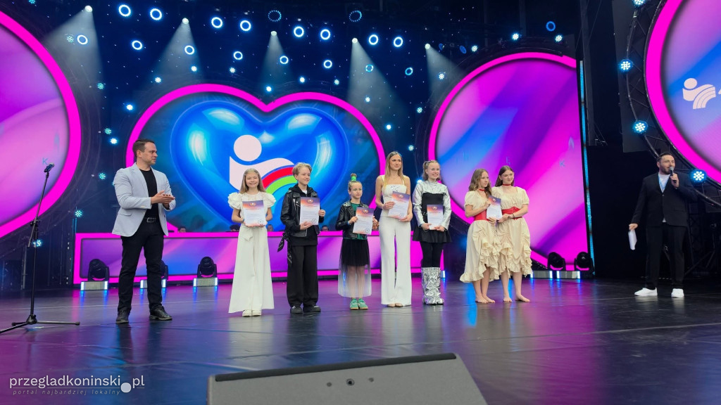 Koncert galowy 46. festiwalu dziecięcego w Koninie