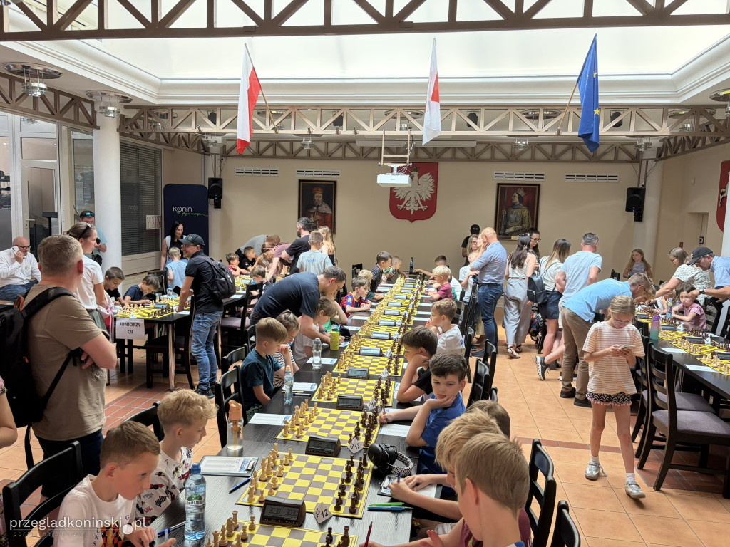 Mistrzostwa Wielkopolski Młodzików w szachach w Koninie