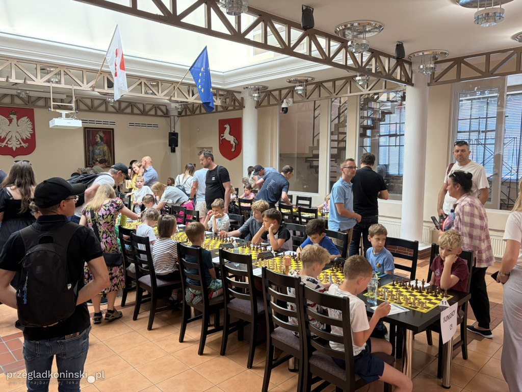 Mistrzostwa Wielkopolski Młodzików w szachach w Koninie