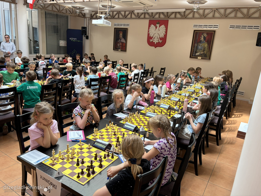 Mistrzostwa Wielkopolski Młodzików w szachach w Koninie