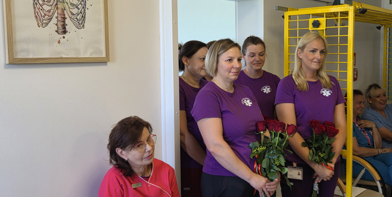 Jest nowa sala rehabilitacyjna i pokój wytchnieniowy