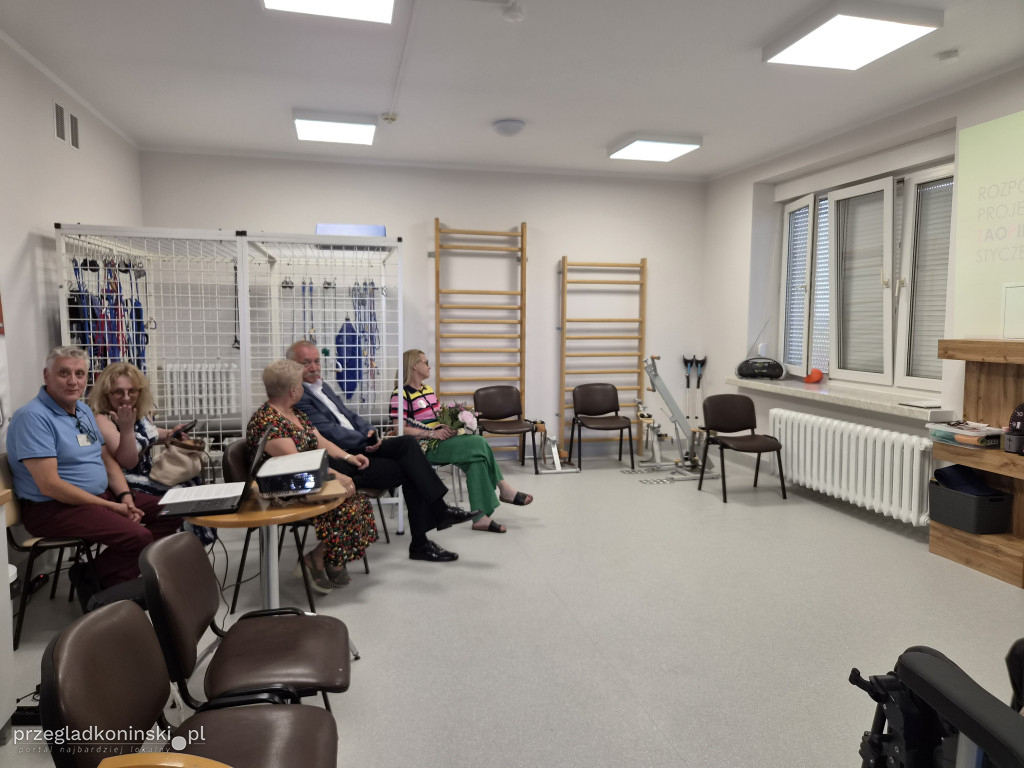 Jest nowa sala rehabilitacyjna i pokój wytchnieniowy