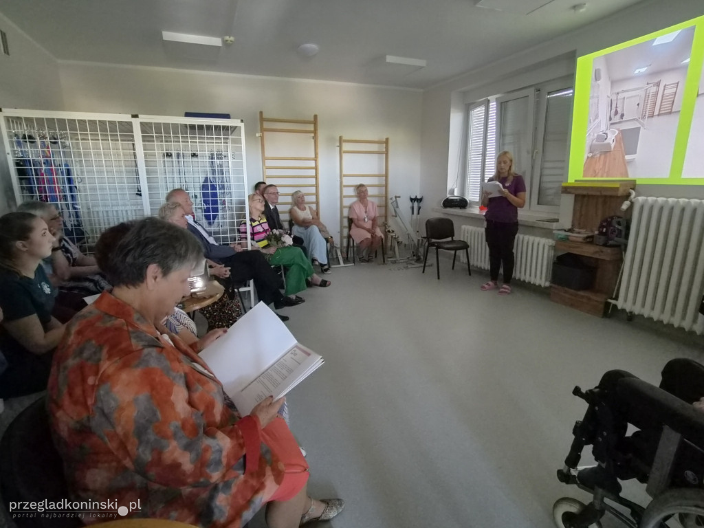 Jest nowa sala rehabilitacyjna i pokój wytchnieniowy