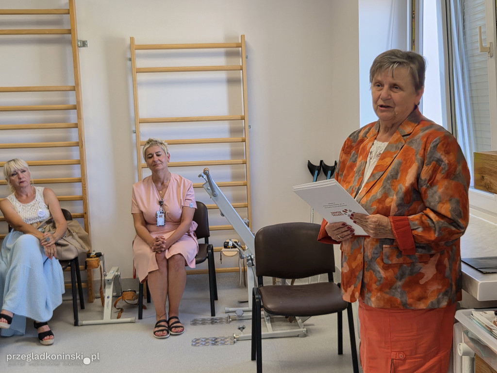 Jest nowa sala rehabilitacyjna i pokój wytchnieniowy