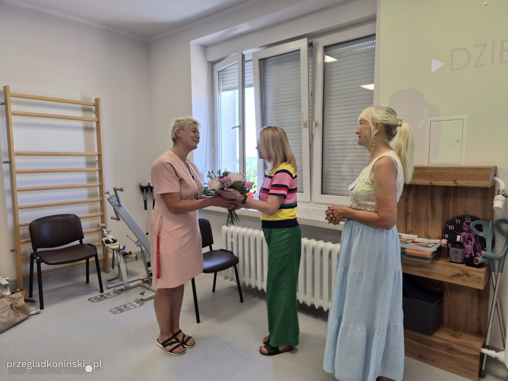 Jest nowa sala rehabilitacyjna i pokój wytchnieniowy
