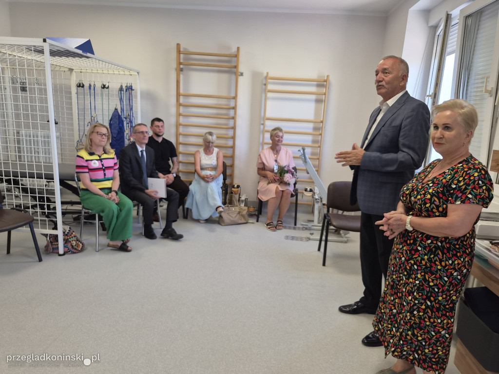 Jest nowa sala rehabilitacyjna i pokój wytchnieniowy