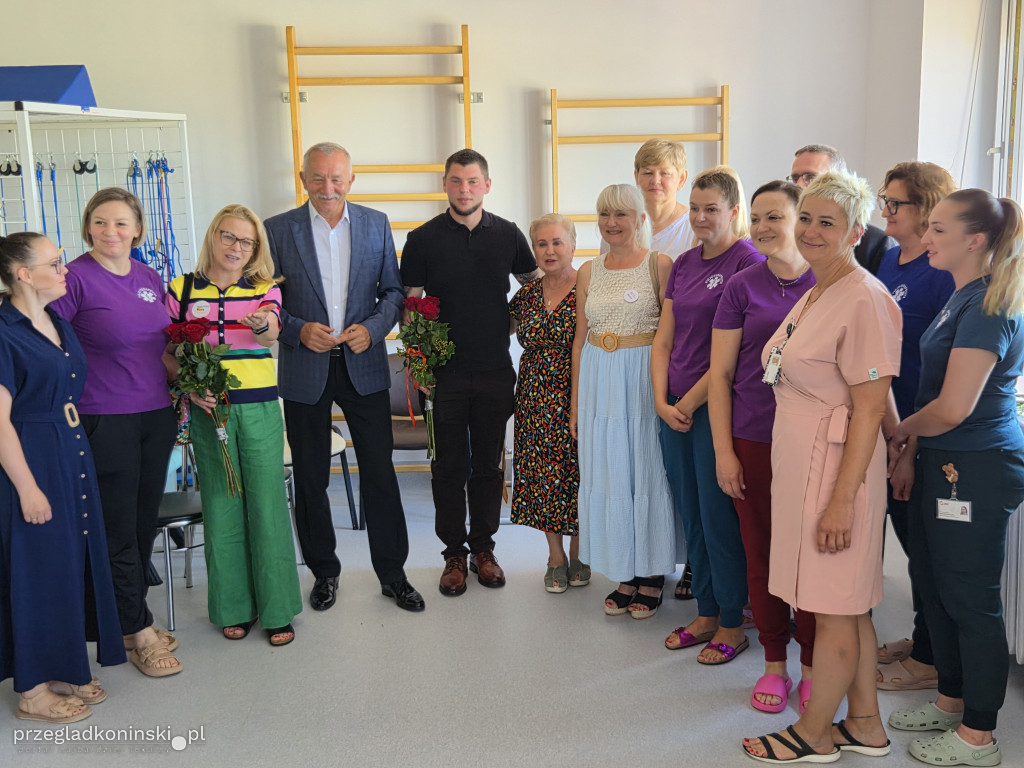Jest nowa sala rehabilitacyjna i pokój wytchnieniowy
