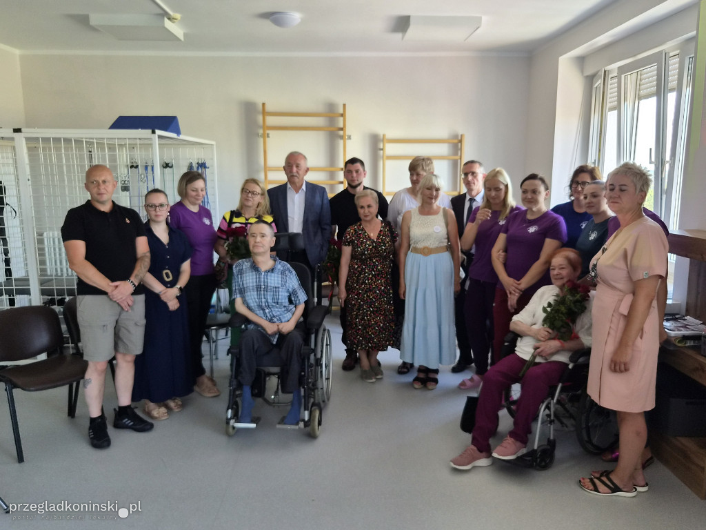 Jest nowa sala rehabilitacyjna i pokój wytchnieniowy
