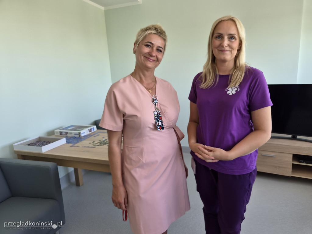 Jest nowa sala rehabilitacyjna i pokój wytchnieniowy