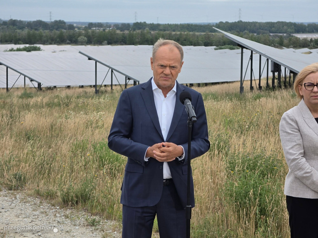 Premier Donald Tusk mówił o elektrowni jądrowej w Koninie