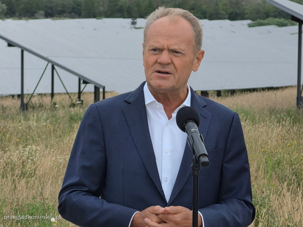 Premier Donald Tusk mówił o elektrowni jądrowej w Koninie