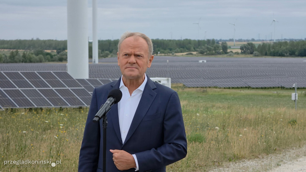 Premier Donald Tusk mówił o elektrowni jądrowej w Koninie