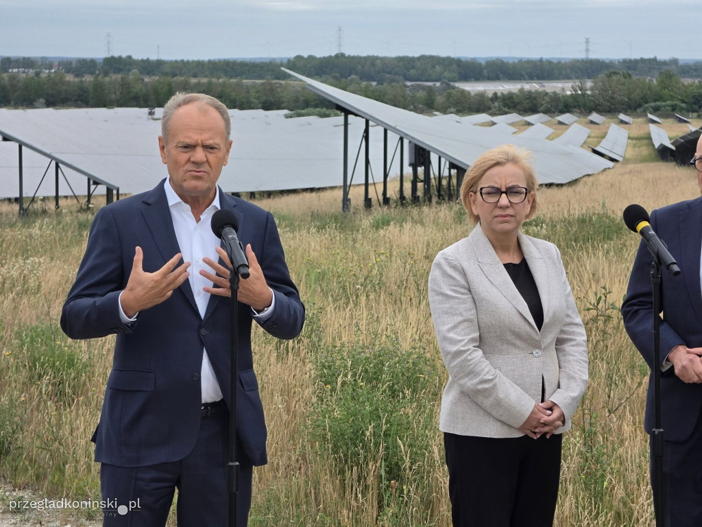 Premier Donald Tusk mówił o elektrowni jądrowej w Koninie