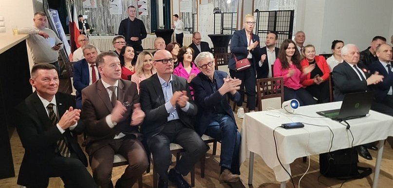 W sztabie Roberta Popkowskiego, kandydata na prezydenta Konina