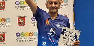 Paweł Małkus z dwoma medalami podczas Mistrzostw Polski Weteranów