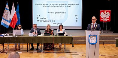 Wójt Grzegorz Maciejewski z jednogłośnym absolutorium