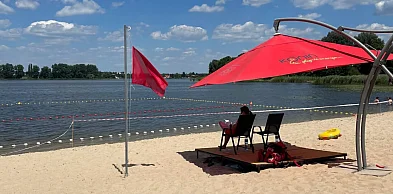 Zakaz kąpieli w kąpielisku „Przystań Gosławice”