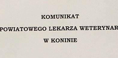 Zwierzęta trzeba zabezpieczyć. Komunikat powiatowego lekarza weterynarii